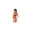 Ensemble lingerie léopard en dentelle effet velours – Mapalé